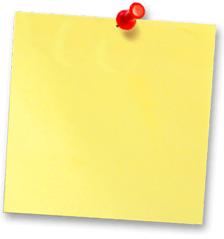 Post-it note showing July's special offer